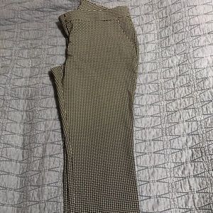 Express Columnist pant straight leg cropped